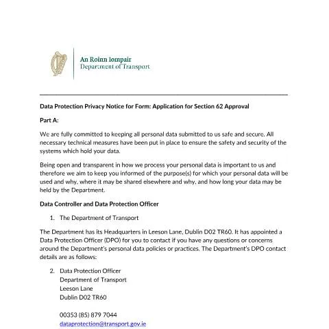 Document preview: Essential Guide to Data Protection for Vessel Transfers — Government & admin