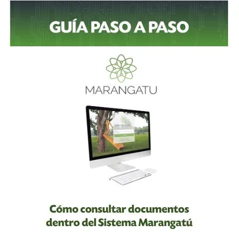 Vista previa del documento Consulta de documentos en Sistema Marangatu paso a paso — Trámites administrativos