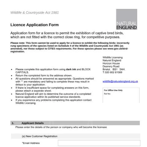 Document preview: Understanding the A21 and LR21 Bird Licence Requirements — Government & admin