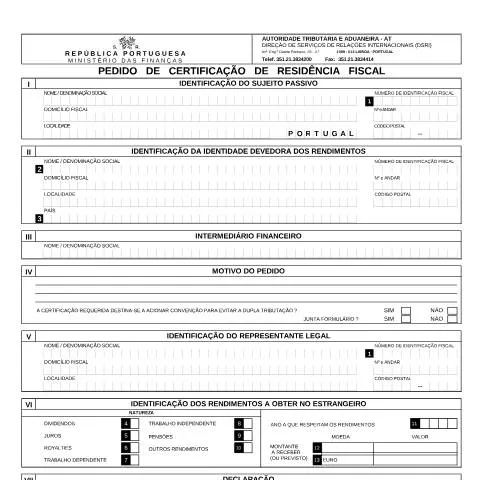 Pré-visualização do documento Guia Completo para o Modelo 2-RFI em Portugal — Impostos (CERFA n°Modelo 2-RFI)