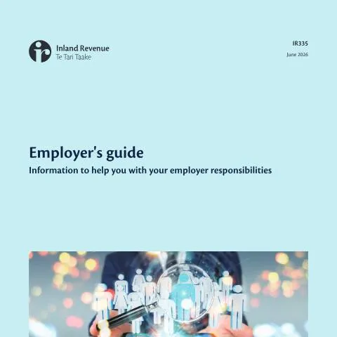 Document preview: Navigating Employer Responsibilities in New Zealand — Work & employment (CERFA n°IR335)