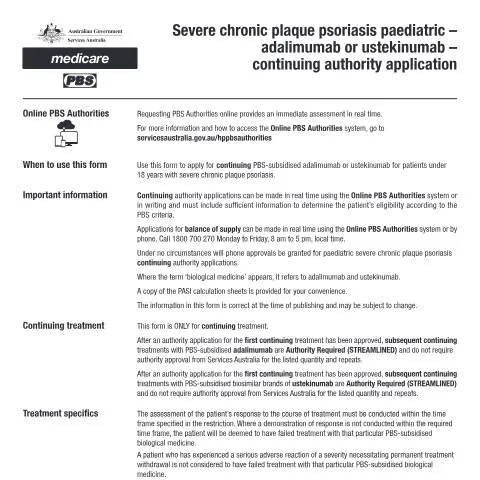 Document preview: Understanding the PB319 Application for Psoriasis Treatment — Health (CERFA n°PB319)