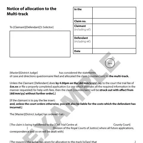 Document preview: Understanding the Importance of Form N155 in Civil Cases — Legal & justice