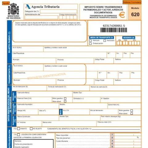 Vista previa del documento ¿Qué es y para qué sirve el Modelo 620 en España? — Impuestos (620)