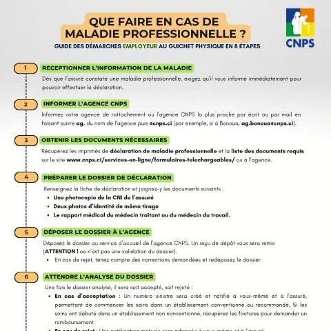Aperçu du document Comprendre les Démarches en Cas de Maladie Professionnelle — Emploi & travail