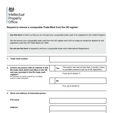 Document preview: Understanding the Opt-Out Process for Trade Marks in the UK — Government & admin