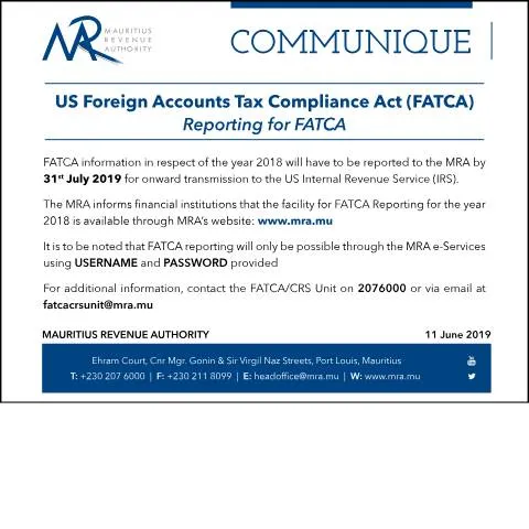 Document preview: Mastering the FATCA Reporting Requirements — Taxes (CERFA n°FATCA110619)