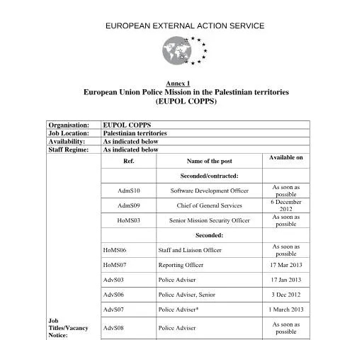 Document preview: Navigating FCO International Secondment Applications — Work & employment