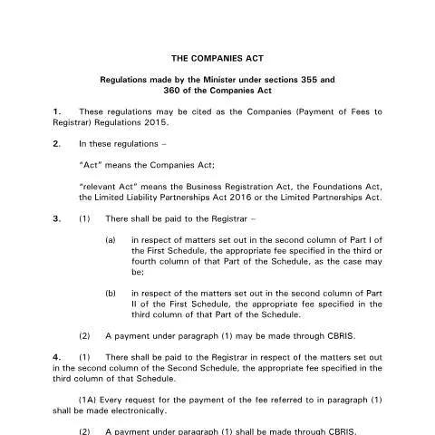 Document preview: Updated Regulation on Payment of Fees in Mauritius — Government & admin (UPDATED-REGULATION-PAYMENT-OF-FEES)