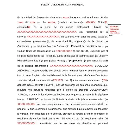 Vista previa del documento Importancia del Formato de Declaración Jurada 2017 en Guatemala — Trámites administrativos
