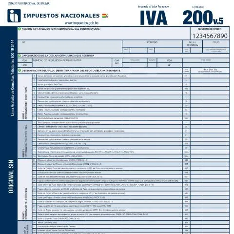 Vista previa del documento Formulario 200 V5 Extendido: Un Pilar en el Sistema Tributario — Trámites administrativos (CERFA n°Form 200)
