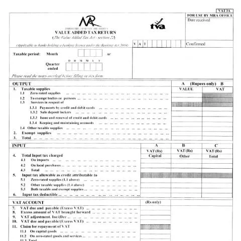 Document preview: Complete Your VAT 3A Return Form with Confidence — Taxes (CERFA n°vat_3A)