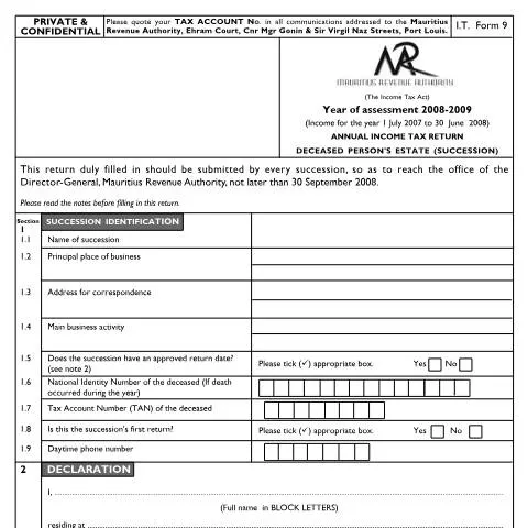 Document preview: The Role of the 2008/2009 Tax Return for Deceased Estates — Government & admin (Suc09_200808)