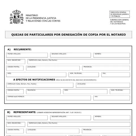 Vista previa del documento Cómo presentar una queja por negativa de copia notarial — Trámites administrativos