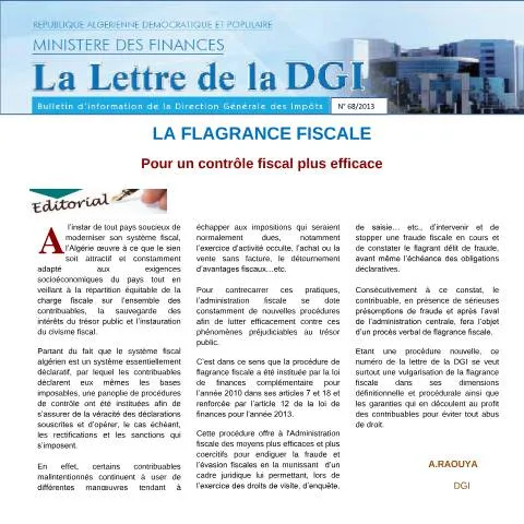 Aperçu du document Comprendre le rôle essentiel du LDGI 68 en Algérie — Démarches administratives (CERFA n°LDGI 68)