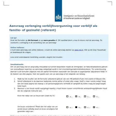 Documentvoorvertoning: Verlenging verblijfsvergunning als gezinslid aanvragen — Immigratie & visa (CERFA n°7033)