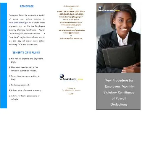 Document preview: Understanding the New Monthly Payroll Deduction Remittance Process in — Work & employment (CERFA n°new_procedure_for_emp_monthly)