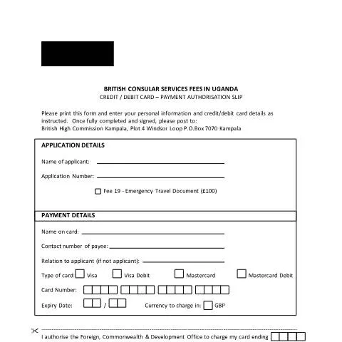 Document preview: Essential Guide to Payment Authorisation for British Services in — Government & admin