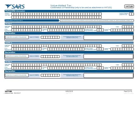 Document preview: Mastering the VAT128 Form for Business Partnerships — Taxes (CERFA n°VAT128)