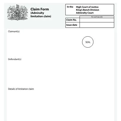 Document preview: Navigating Admiralty Claims with Form ADM15 — Government & admin