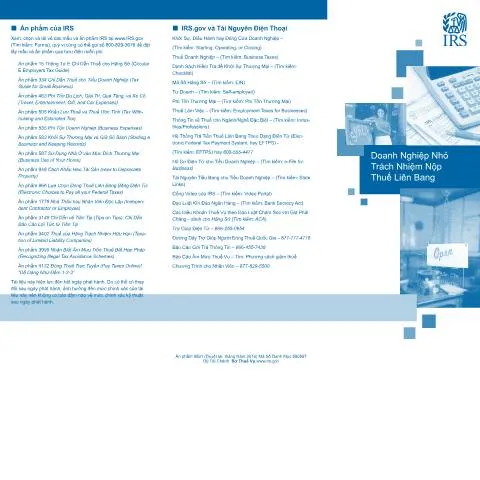 Document preview: Navigate Your Tax Responsibilities with IRS Publication 4591VN — Taxes (CERFA n°PUB-4591VN)