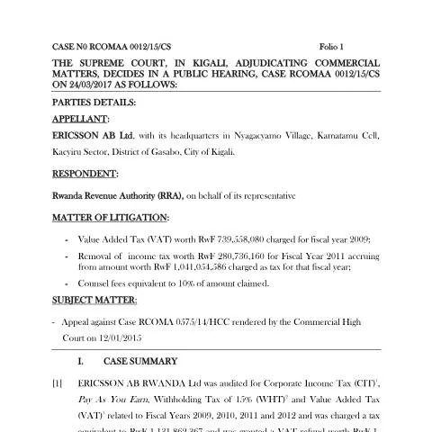 Document preview: Understanding Case N0 RCOMAA 0012: Legal Implications — Government & admin (CERFA n°case_n0_rcomaa_0012)