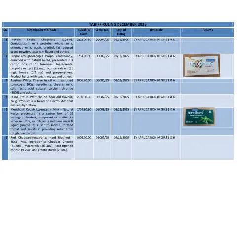 Document preview: Decoding the December 2025 Tariff Ruling Document — Government & admin (TRDec2025)
