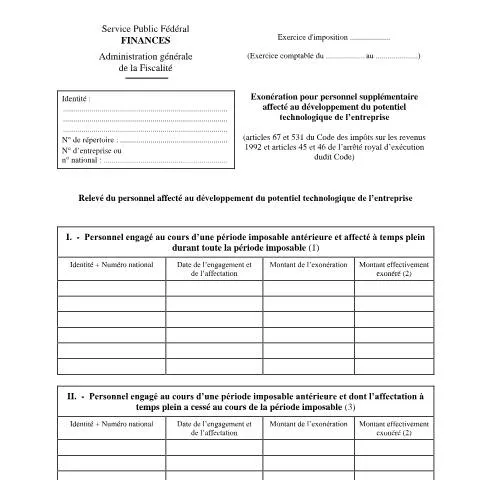 Aperçu du document Stimulez l'innovation avec l'exonération 155-276w2 — Impôts & fiscalité (CERFA n°155-276w2)