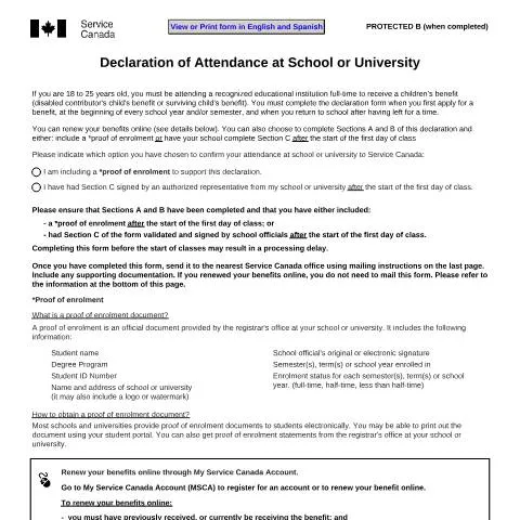 Document preview: Navigating CPP Child's Benefits Application ISP5055-MEX — Work & employment (CERFA n°ISP5055-MEX)