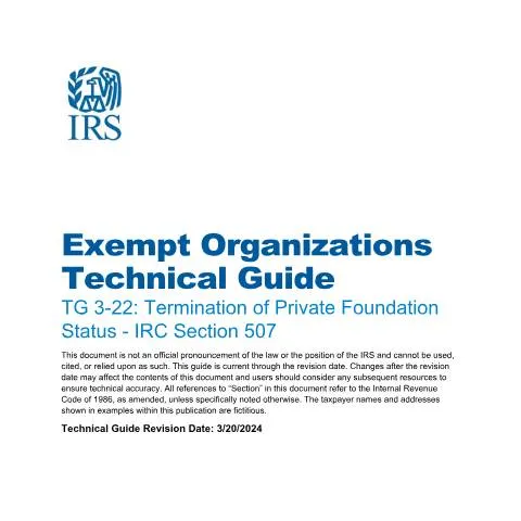 Document preview: Understanding IRS Publication 5614 for Nonprofit Management — Taxes (CERFA n°PUB-5614)