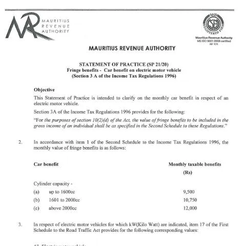 Document preview: Key Insights on SP 21/20 for Electric Vehicle Benefits — Government & admin (SOPCarBenefit)
