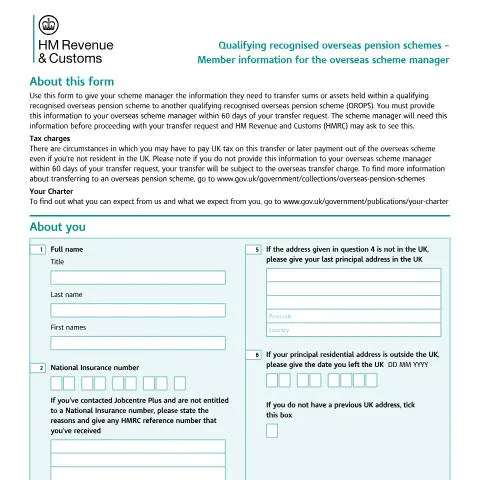 Document preview: Understanding the APSS255 for Overseas Pension Transfers — Taxes