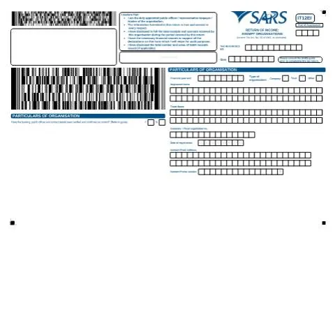 Document preview: Understanding the IT12EI Form for Exempt Organisations — Taxes (CERFA n°IT12EI)
