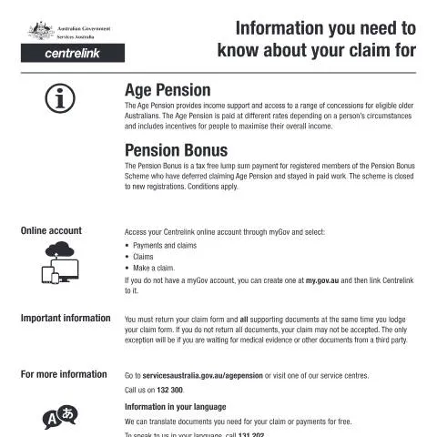 Document preview: Navigating Your Age Pension Claim with CI006 — Benefits & social aid (CERFA n°CI006)