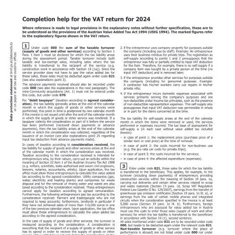 Dokumentvorschau: U1a-UK: Ihr Leitfaden zur Umsatzsteuerrückgabe 2024 — Steuern (CERFA n°U1a-UK)