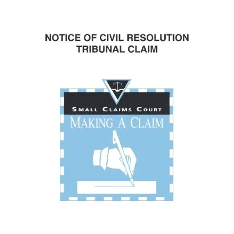 Document preview: Guide to Filing a Civil Resolution Tribunal Claim in BC Small Claims — Legal & justice (SCL 053)