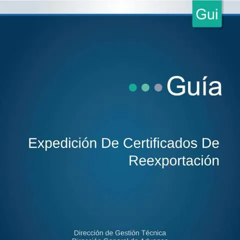Vista previa del documento Todo sobre el Certificado de Reexportación en Costa Rica — Trámites administrativos (CERFA n°MH-DGA-PRO03-GUI-001Guiaexpedicioncertifreexportacion)