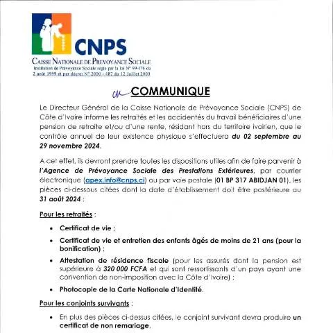 Aperçu du document Vérification des retraites et rentes pour 2024 — Retraite & pension