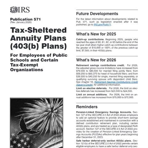 Document preview: A Comprehensive Guide to IRS Publication 571 — Taxes (CERFA n°PUB-571)