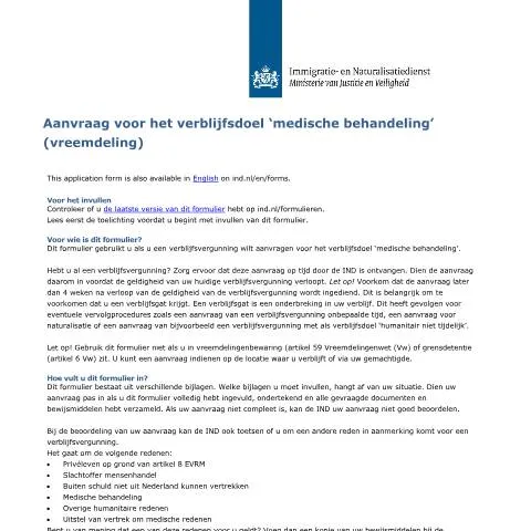 Documentvoorvertoning: Stap-voor-stap gids voor formulier 7040 bij de IND — Gezondheid (CERFA n°7040)