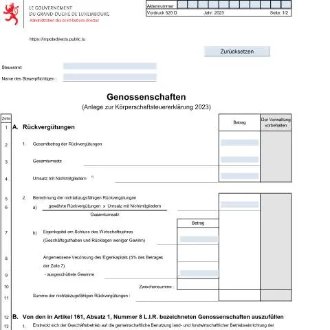 Aperçu du document Comprendre le formulaire 520 D pour les coopératives — Démarches administratives (CERFA n°520 D)