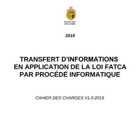 Aperçu du document Comprendre l'accord FATCA et ses implications en Tunisie — Démarches administratives