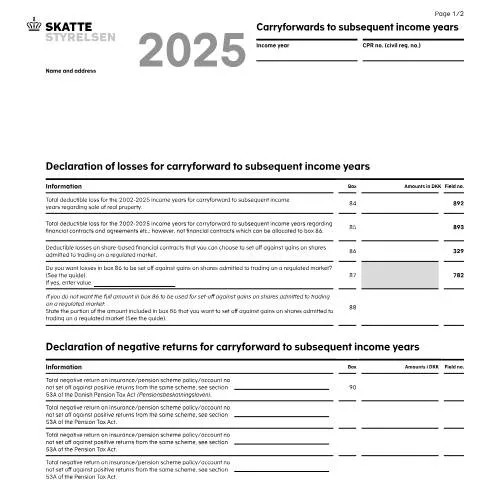 Document preview: Formular 04.055: En nøgle til skatteplanlægning — Skatter & skat (CERFA n°04.055)