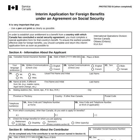 Document preview: Step-by-Step Guide to ISP5005 for Foreign Benefits — Government & admin (CERFA n°ISP5005)