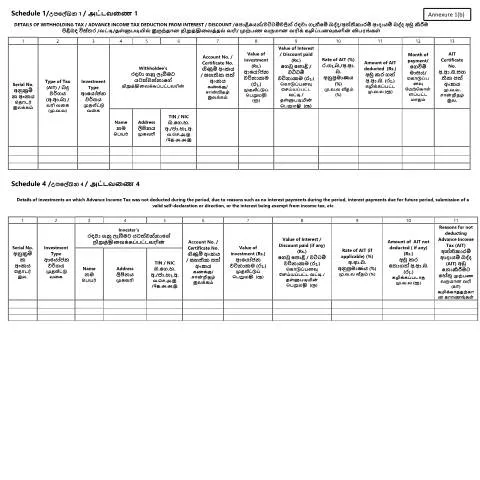 Document preview: A Deep Dive into Sri Lanka's Withholding Tax Schedules — Taxes