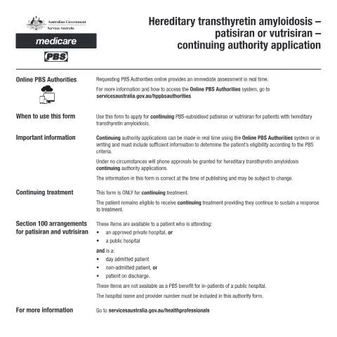 Document preview: Essential Guide to PB368 for hATTR Patients — Health (CERFA n°PB368)