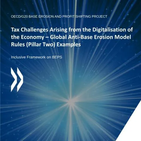 Aperçu du document Les enjeux fiscaux des multinationales et le document Exemples 2025 de — Démarches administratives (CERFA n°126-pillar-2-examples-ocde-2025)