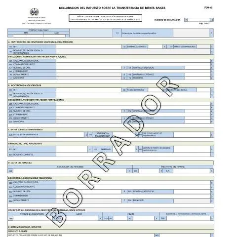 Vista previa del documento La Relevancia del Formulario F09 v en el ITBI — Impuestos (CERFA n°F-09)