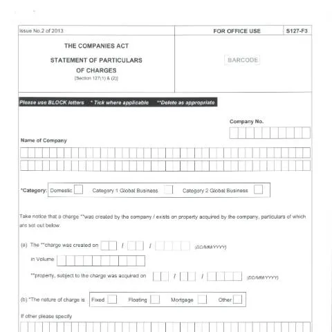 Document preview: Understanding the F3 Document in Mauritian Company Law — Government & admin (CERFA n°F3-1)