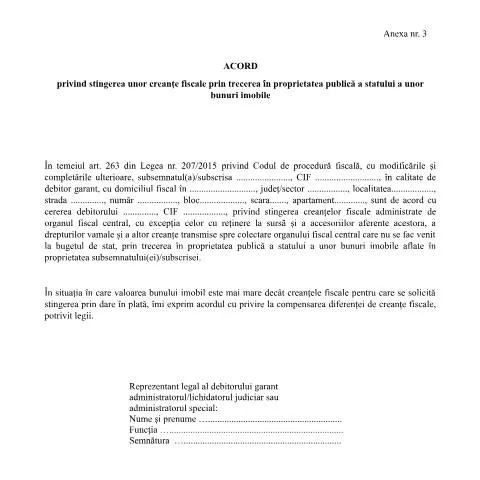 Document preview: Importanța Acordului OPANAF 6942/2024 în gestionarea creanțelor — Impozite & fiscalitate (CERFA n°A3_OPANAF_6942_2024)
